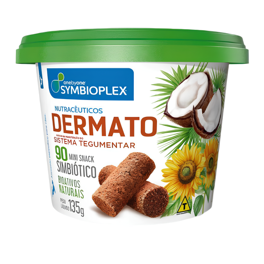 Snack Dermatológico para Sistema Dermatológico Animal.